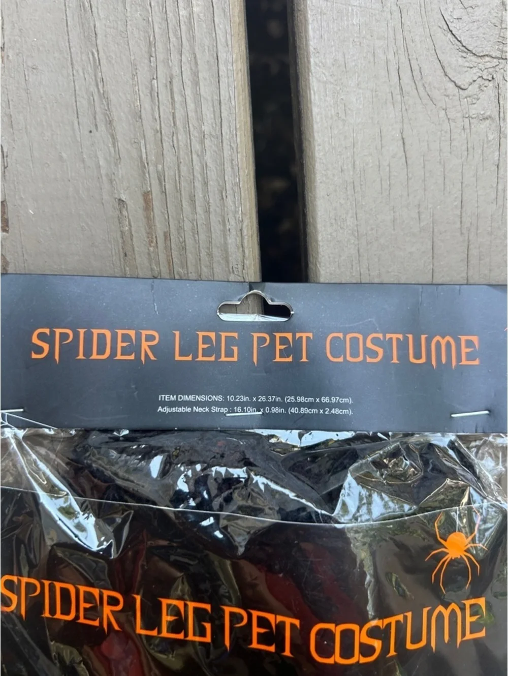 Spider Leg Pet Costume for Pets - Black - Halloween Costume | OSFM